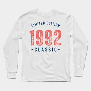 Limited Edition Classic 1992 Long Sleeve T-Shirt